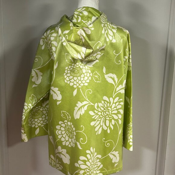 Fabulous Print and Color plus Waterproof with Hood All-Weather Coat - Picture 6 of 9